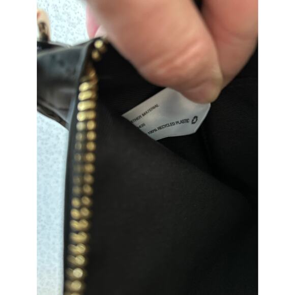 A New Day Target Women Holiday Clutch Purse Bag Wristlet Faux Leather Black NWOT - Picture 6 of 6